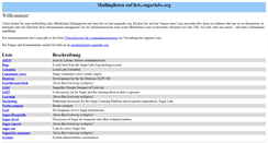 Desktop Screenshot of lists.sugarlabs.org